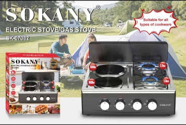 Настольная плита SOKANY Sk-07082 черный
