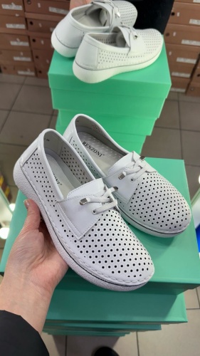 Мокасины RENZONI белый