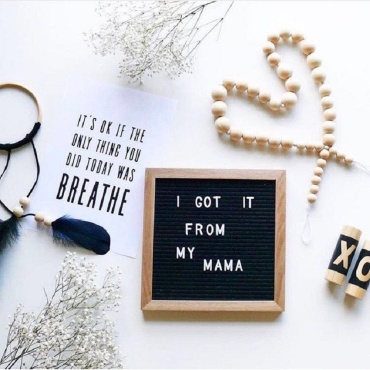 Фетровая доска для букв (Letterboard)