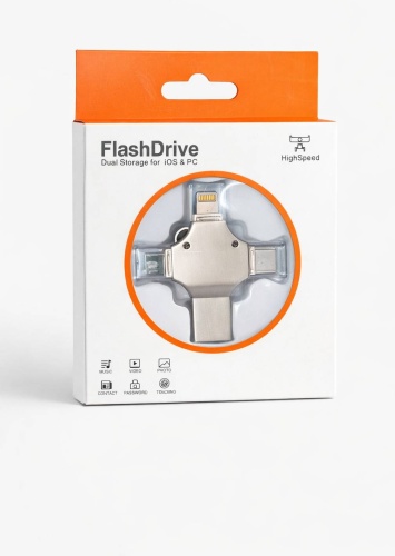 USB Flash карта 2048 Гб серебристый