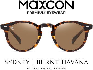 MAXCON Sydney Burnt Havana S31102-C2 круглые поляризованные