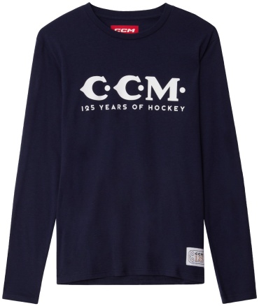 Лонгслив CCM синий