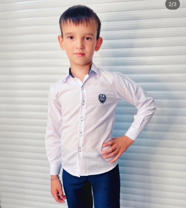 Школьная рубашка ASMAN белый