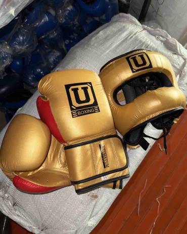 Набор спортивной защиты Ultimatum Boxing BOXY оранжевый L