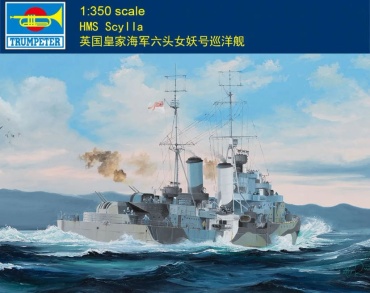 Модель Британский крейсер, HMS Scylla