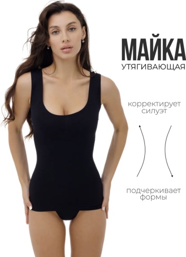 Майка MikaKars черный