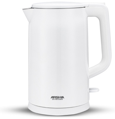 Электрочайник ARSHIA EK160-3585BS белый