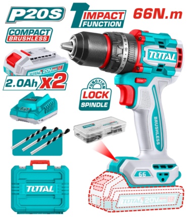 Total шуруповерт TIDLI20668 20 В