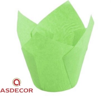 Форма для выпечки, для кексов Asdecor бумага, 100 шт