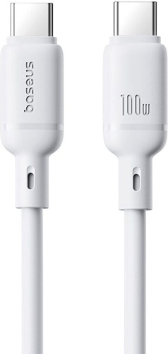 Кабель Baseus USB TypeC (M), 1 м, P10377704213-00 белый
