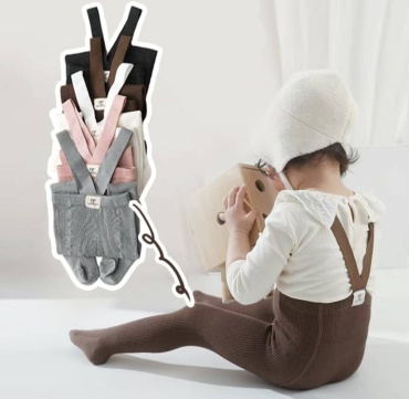 Колготки 27kids серый, белый