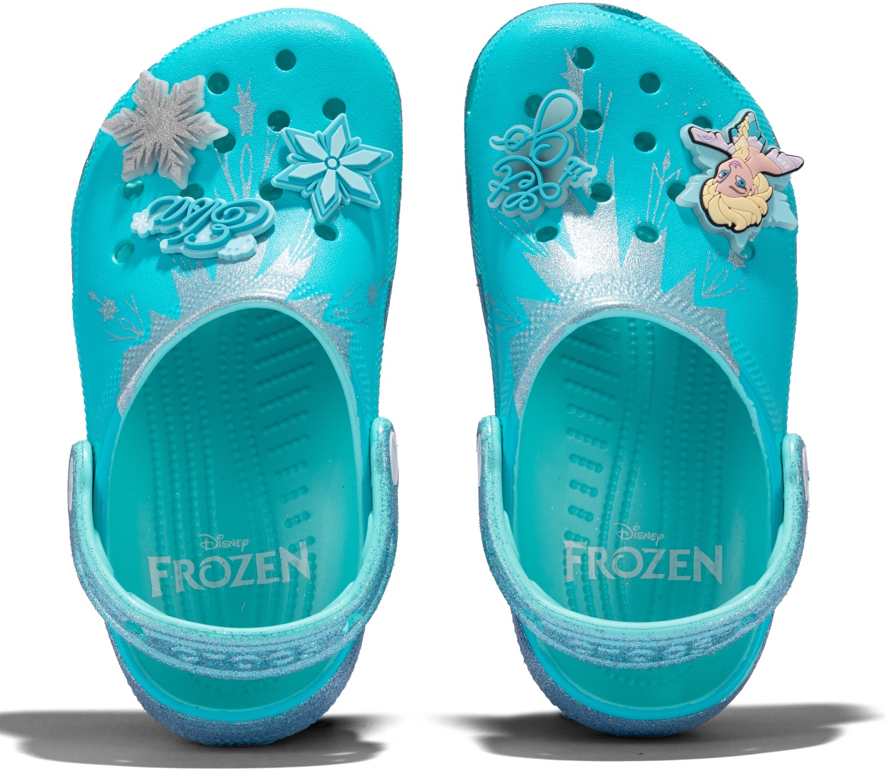Сабо Crocs бирюзовый