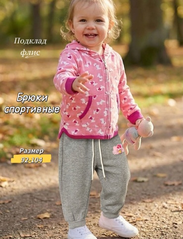 Спортивные брюки серый
