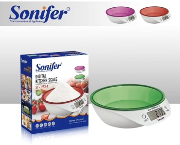 Кухонные весы Sonifer SF-1924 белый