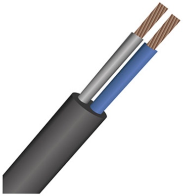 Кабель КГтп 2x6, 10 м