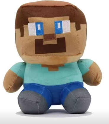 Мягкая игрушка Стив из Майнкрафт, 23 см