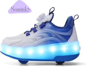 Роликовые кроссовки Saninlo 010194 синий 34