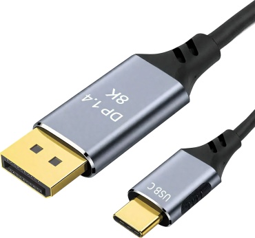 Кабель LuxVoice USB Type-C - DisplayPort 2 м