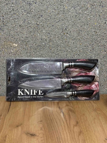 KNIFE набор ножей 30379943_015423122, лезвие: нержавеющая сталь 3 шт
