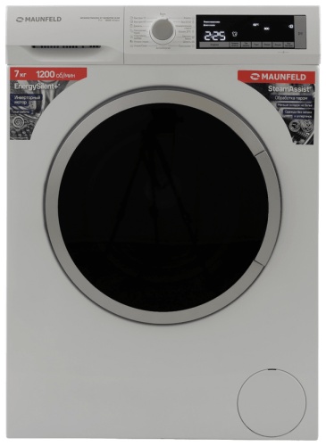 Стиральная машина MAUNFELD MFWM127WH200 ST INVERTER SLIM белый