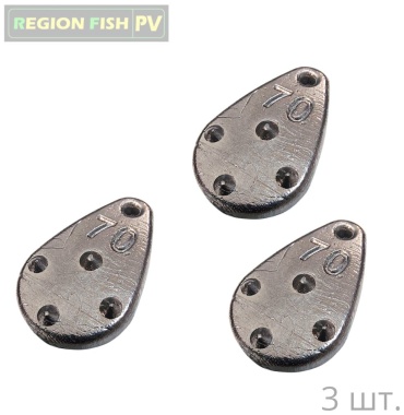 Овал REGION FISH PV Л-70/3 70 г