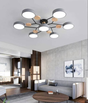 Люстра потолочная AZIKON LED, кол-во ламп: 7 шт