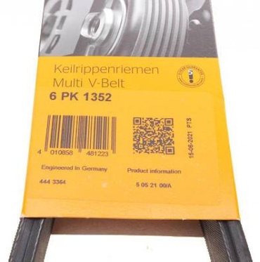 Contitech ремень поликлиновый 6PK 1352