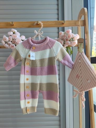 Комбинезон inzhubaby розовый
