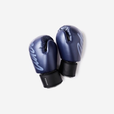 Боксерские перчатки Decathlon 8 oz синий