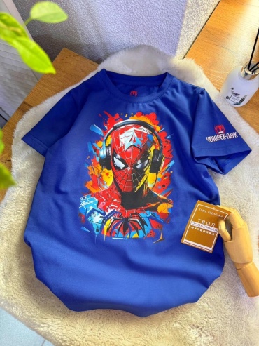 Футболка Человек-паук Spider-Man TMH_TREND.KZ  TMH_TREND.KZ темно-синий