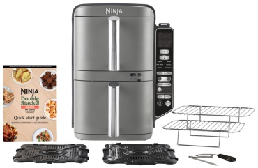 Двойной аэрогриль Ninja SL451EU 4.75 л черный, серый