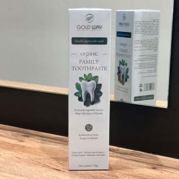 GOLD WAY зубная паста Organic Family 150 г