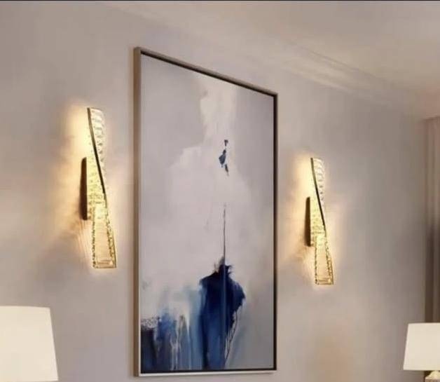 Бра настенный LED, латунь