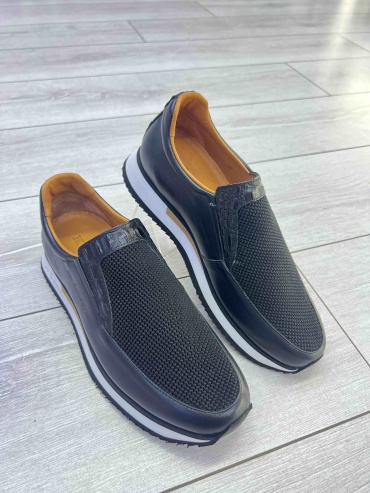 Слипоны слипоны Kiton черный