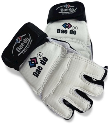 Перчатки Daedo SportroomTD белый XS
