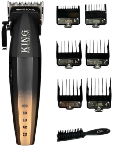 King Professional машинка для стрижки Professional черный