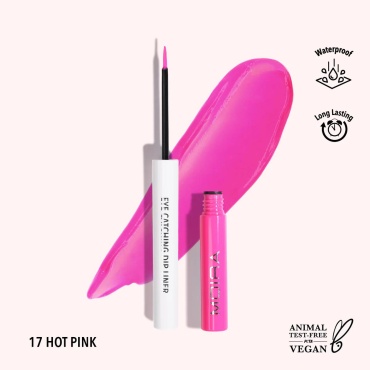 MOIRA Eye Catching Dip Liner подводка розовый 017 Hot Pink