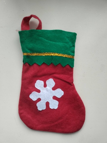 Merry Christmas Носок для подарков 22 см