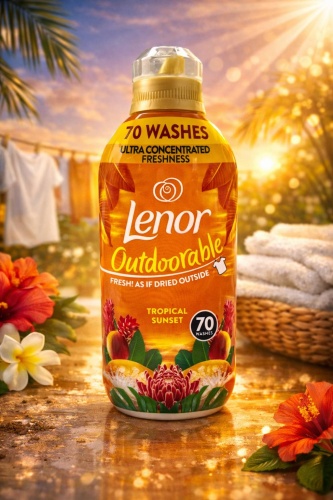 Lenor кондиционер Outdoorable Tropical Sunset 980 мл