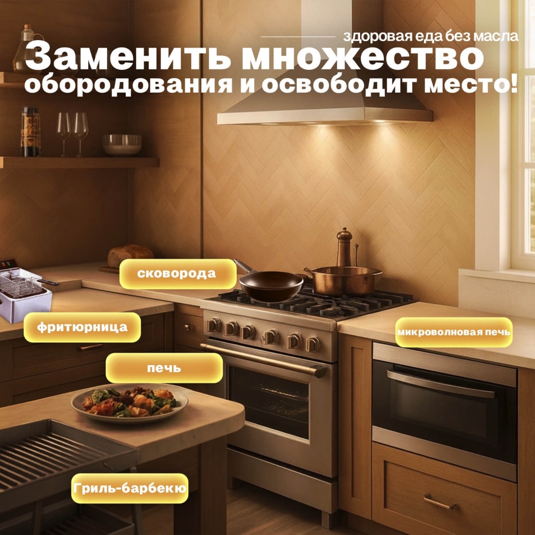 Аэрогриль ALVO V+ черный