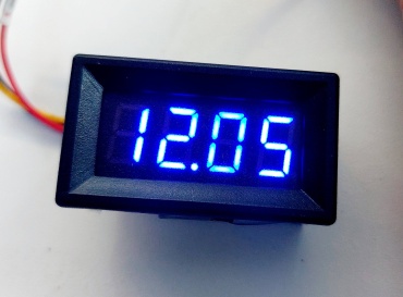 OEM вольтметр V метр Вольтметр 0,36" синий