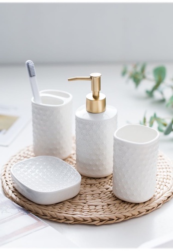 OMALI HOME набор аксессуаров Soft 4в1 белый