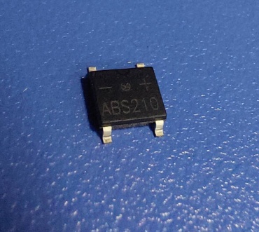 Диодный мост однофазный ABS210 2A 1000V, 1 шт