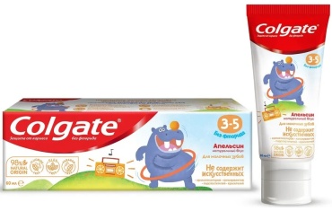 Colgate зубная паста для молочных зубов Апельсин 60 мл