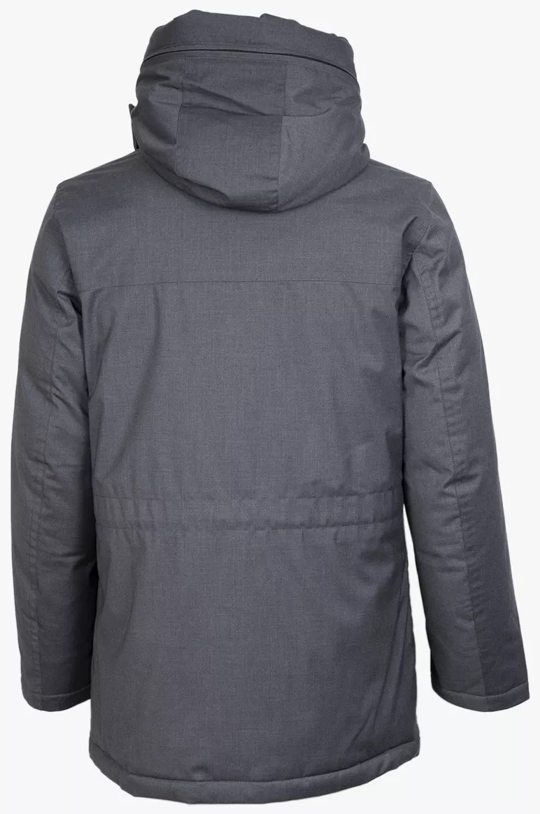Парка WOOLRICH серый