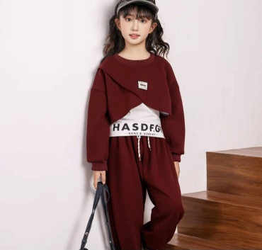 Спортивный костюм BABY STYLE бордовый