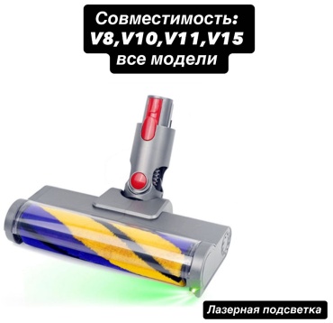 Насадка Radid Radid для пылесосов Dyson Dyson v8, v10, v11, v15 все модели 1 шт.