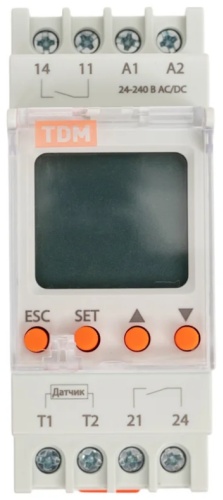 TDM ELECTRIC температурное реле RT-820M (SQ1508-0002) AC/DC 240 В 8 А, кол-во фаз : 1