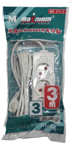 Удлинитель MAXIMUM M-298 3 м