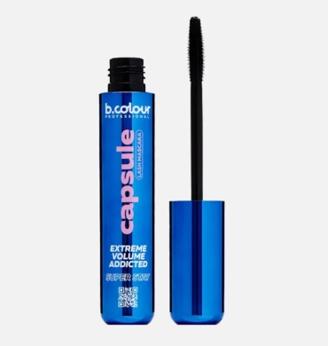 Тушь для ресниц 7DAYS B.colour professional Capsule Ultima Long Volume удлиняющая черный